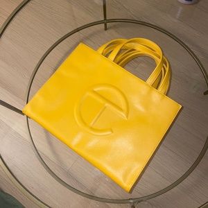 Telfar - Mustard Medium Shopping Bag